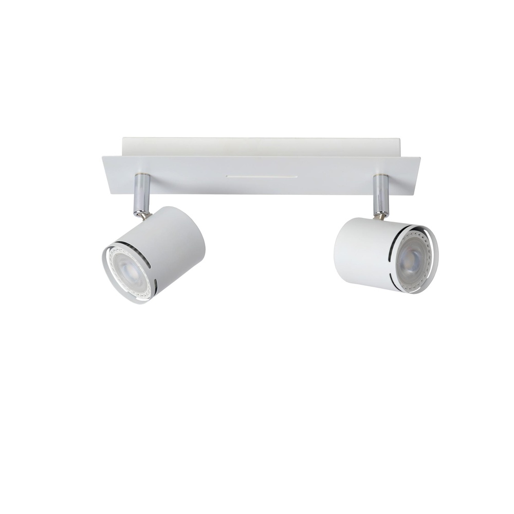 Lucide PlafondspotRilou 2-lichts dimbaar wit - 26994/10/31
